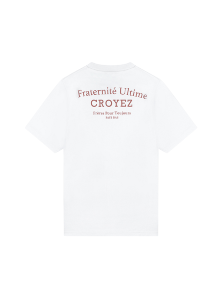 Croyez Croyez Fraternité T-Shirt - White/Red