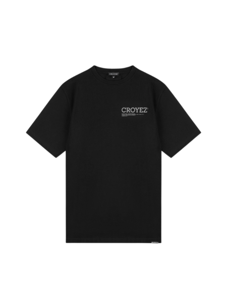 Croyez Croyez Limitée T-Shirt - Black/Vintage Grey