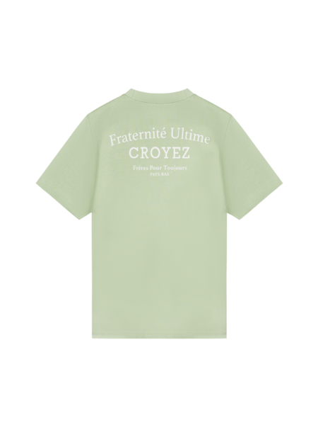 Croyez Croyez Fraternité T-Shirt - Green/White