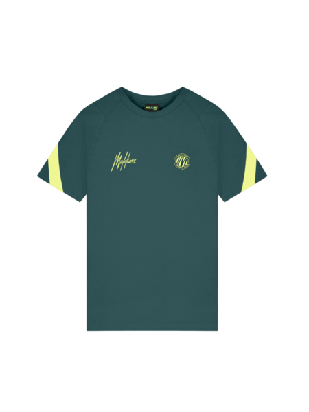 Malelions Sport Pre-Match 2.0 T-Shirt - Teal/Lime