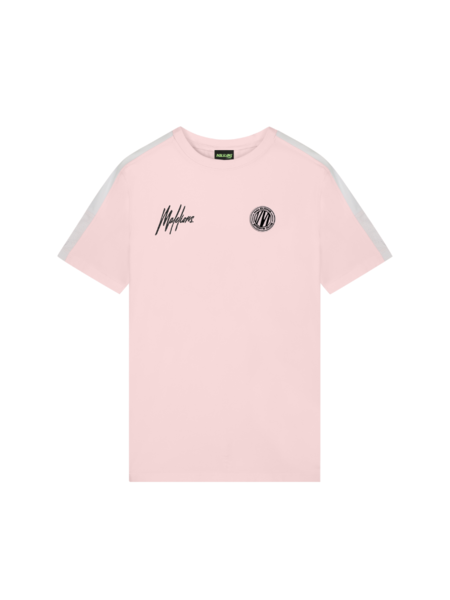 Malelions Sport Transfer T-Shirt - Pink/White