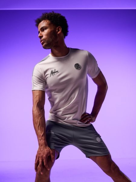 Malelions Malelions Sport Transfer Short - Antra/Light Grey