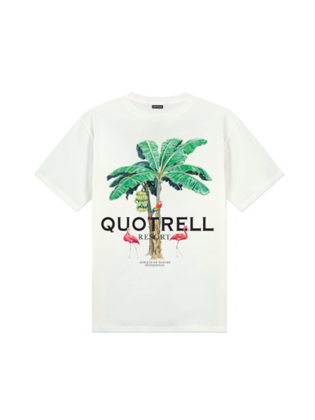 Quotrell Quotrell Resort T-Shirt - Offwhite/Black