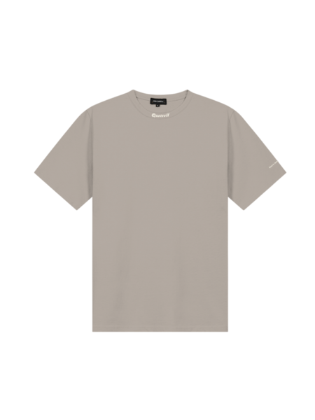 Quotrell Quotrell Miami T-Shirt - Taupe/Off White