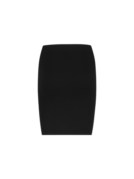 Malelions Malelions Women Ivy Rib Skirt - Black
