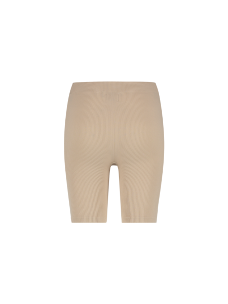 Malelions Malelions Women Ivy Rib Short - Taupe