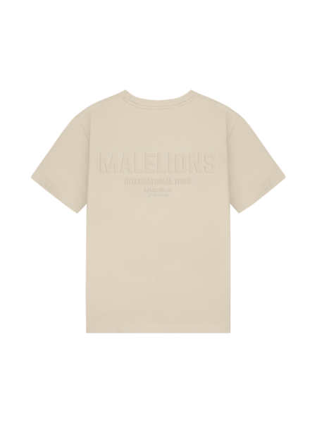 Malelions Malelions Women Tribe T-Shirt - Beige