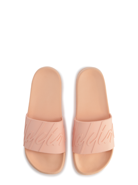 Malelions Malelions Women Signature Slides - Peach