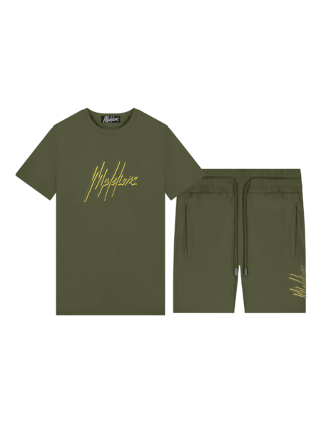 Malelions Duo Essentials Combi-set - Army/Yellow