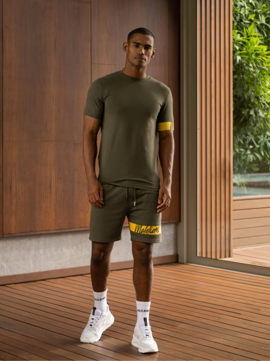 Malelions Malelions Captain 2.0 Combi-set - Army/Yellow