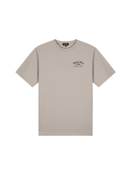 Quotrell Quotrell Atelier Milano T-Shirt - Taupe/Black