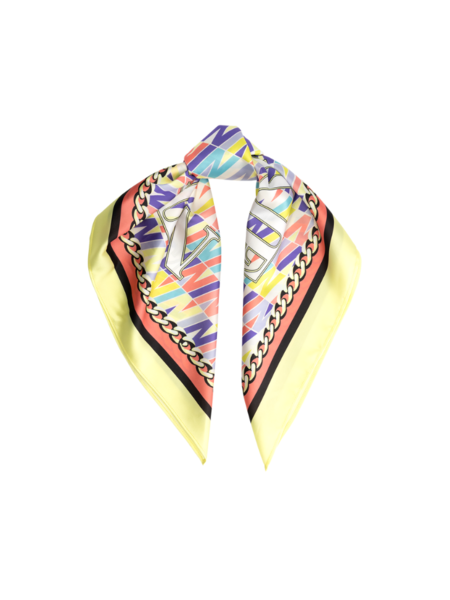 Nikkie Nikkie Full Color Scarf - Blue Lagoon/Star White