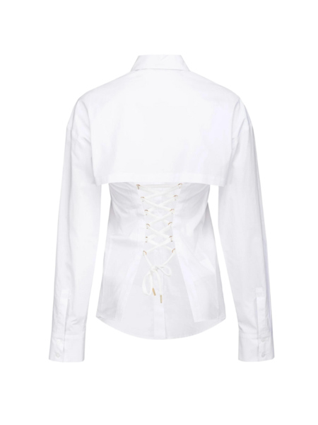 Pinko Coraggioso Blouse Shirt - Radiant White