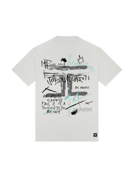 JorCustom Artist Loose Fit T-Shirt - White