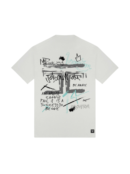 JorCustom JorCustom Artist Loose Fit T-Shirt - White