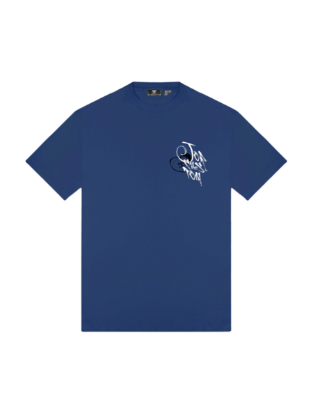 JorCustom JorCustom LoveAngel Loose Fit T-Shirt - Blue