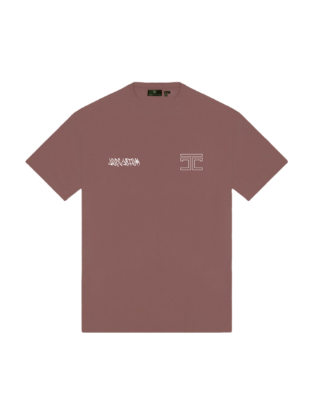 JorCustom JorCustom Price Loose Fit T-Shirt - Brown