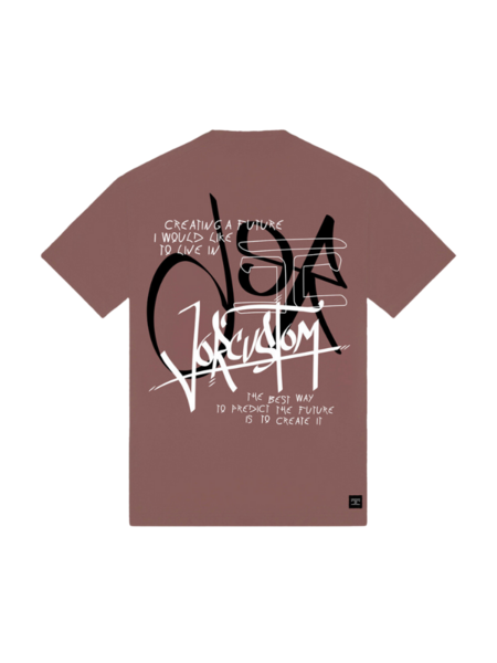 JorCustom JorCustom Future Loose Fit T-Shirt - Brown