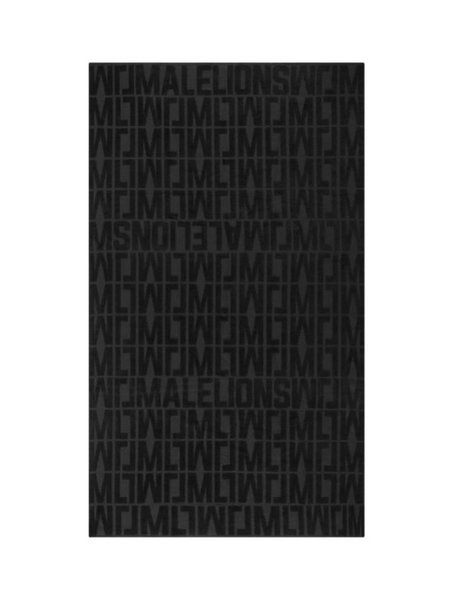 Malelions Malelions Monogram Beach Towel - Black