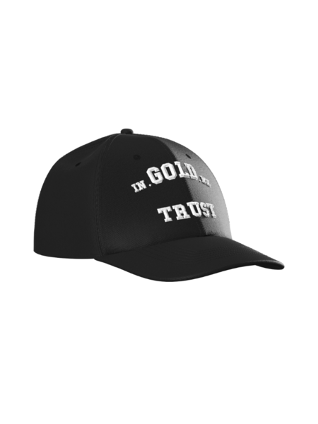 In Gold We Trust In Gold We Trust Women The Babe Cap - Jet Black