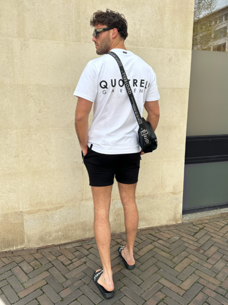 Quotrell Quotrell Fusa T-Shirt - White/Black