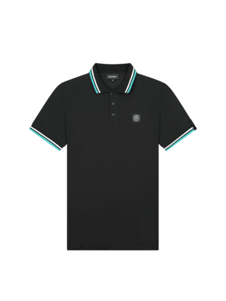 Quotrell Ithica Polo - Black/White