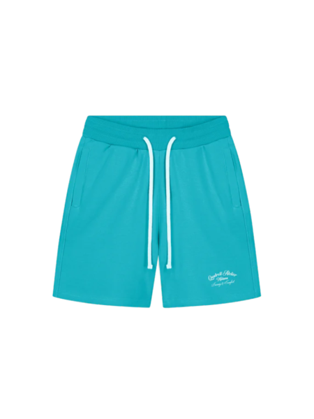 Quotrell Quotrell Atelier Milano Shorts - Aqua/White