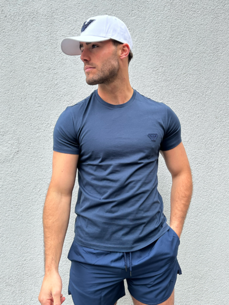 Emporio Armani Emporio Armani  Patch T-Shirt - Blue Navy