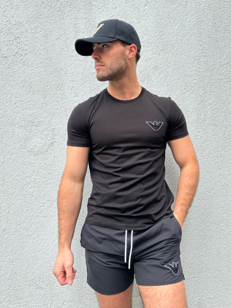 Emporio Armani Emporio Armani Logo  T-Shirt - Nero