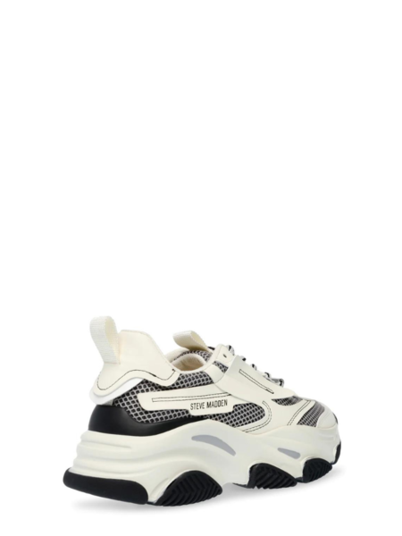 Steve Madden Steve Madden Possession-E Sneaker - Black/Bone