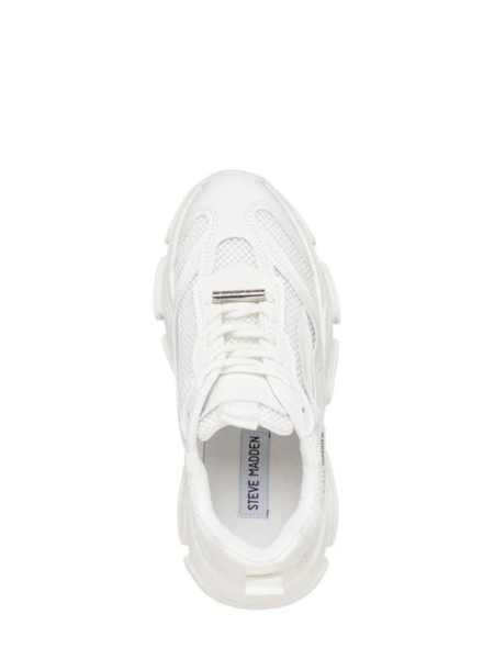 Steve Madden Possession-E Sneaker - White Steve Madden Steve Madden Possession-E Sneaker - White