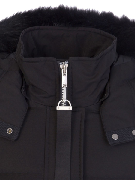 Moose Knuckles Moose Knuckles Women Astoria Jacket - Black/Black Fur