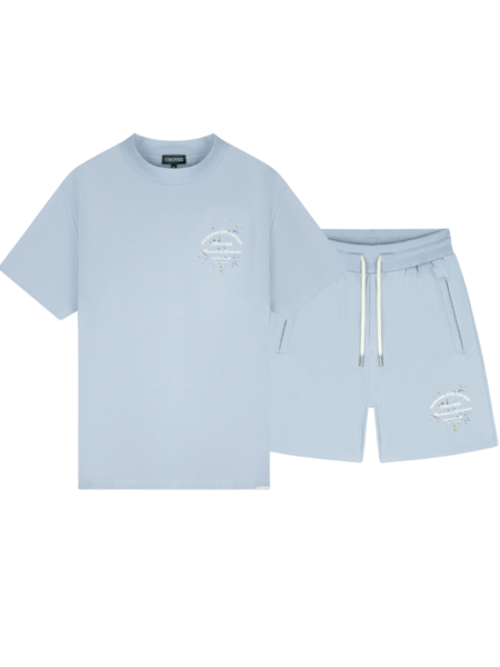 Croyez Maintenance Combi-set - Grey Melange/Off White