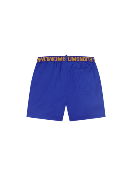 Malelions Malelions Venetian Swimshort - Cobalt/Gold