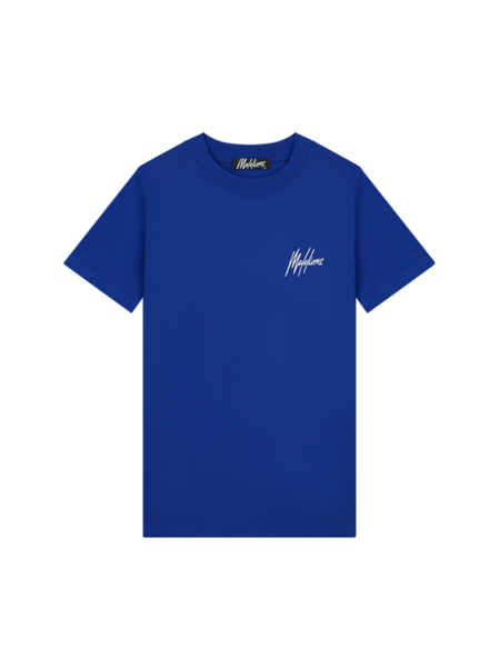 Malelions Malelions Studio T-Shirt - Cobalt/White