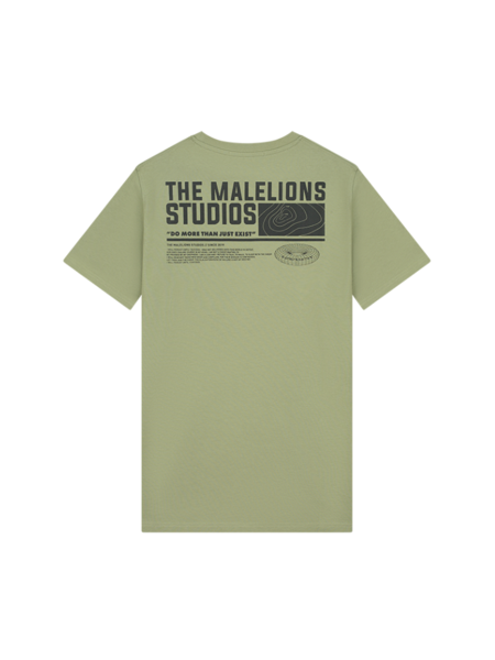 Malelions Studio T-Shirt - Army/Black