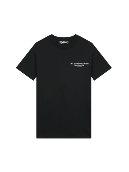 Malelions Malelions Worldwide T-Shirt - Black/White