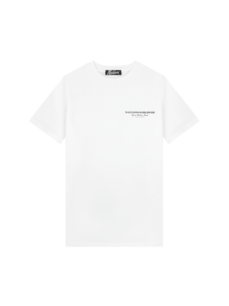 Malelions Malelions Worldwide T-Shirt - White/Black