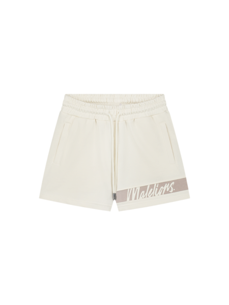 Malelions Malelions Women Captain Short - Off White/Taupe