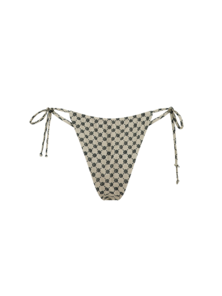 Malelions Malelions Women Tara Bikini Bottom - Light Brown/Black