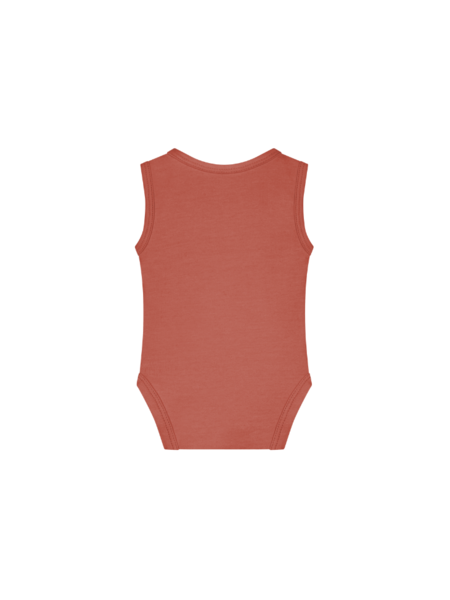 Malelions Malelions Baby Signature Romper - Rust