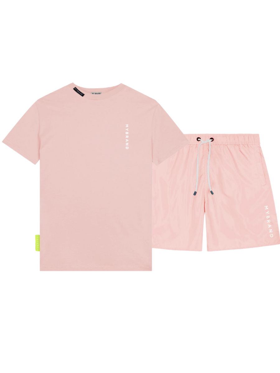 My Brand My Brand Basic Swim Capsule Combi-Set - Rose Dust