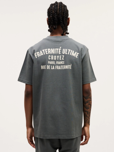 Croyez Croyez Fraternité T-Shirt - Antra/Off White