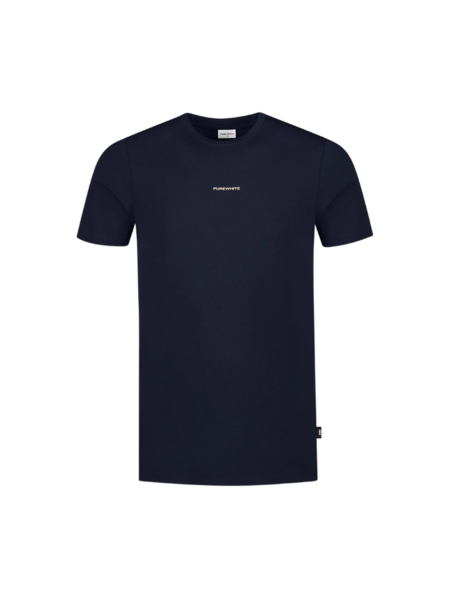Purewhite Purewhite Paradise Enigma Gradient T-shirt - Navy