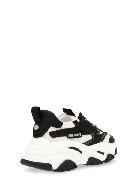 Steve Madden Steve Madden Possession-E Sneaker - Black/White