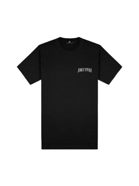 JorCustom JorCustom Snake Slim Fit T-Shirt - Black