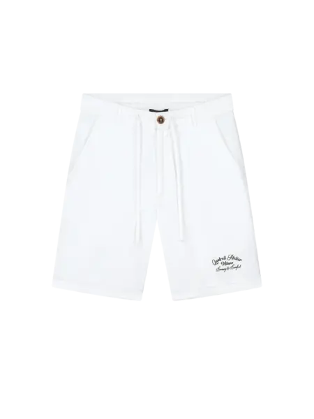 Quotrell Atelier Milano Cotton shorts - Offwhite/Black