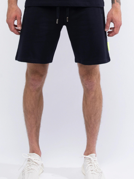 My Brand My Brand Ink Embrossed Shorts - Navy