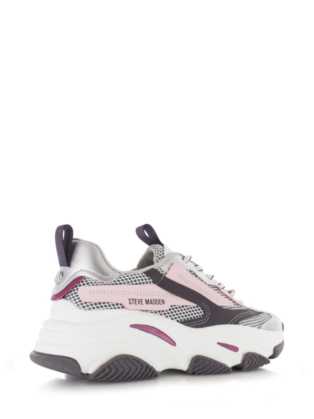 Steve Madden Steve Madden Possession-E Sneaker - Pink/Silver