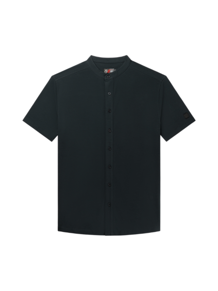 AB Lifestyle AB Lifestyle Button Up Short-Sleeve - Dark Navy